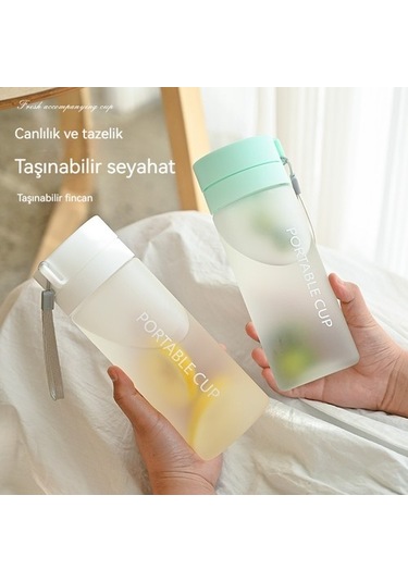 Papatya Plastik Bardak Taşınabilir Düşme Önleyici Tatlı Su Bardağı 0gıx5d Yeşil