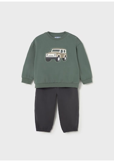 Mayoral Erkek Bebek Eşofman Takımı 2838 Yeşil
