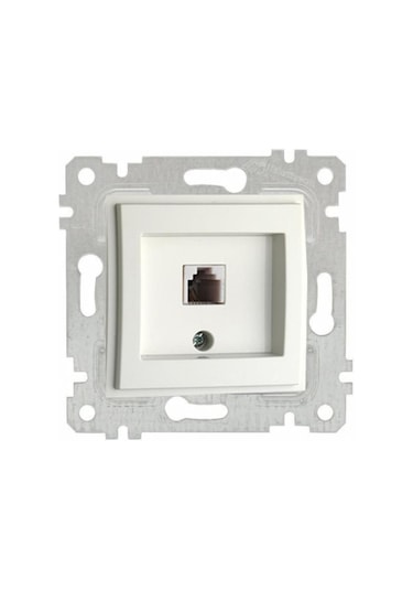 Mono Despina Beyaz Numeris Telefon Prizi Rj11