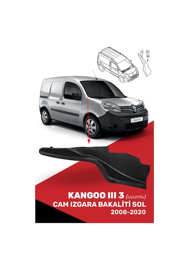Cnd Kango 3 Uyumlu Cam Izgara Bakaliti Sol - 8200439447r-
