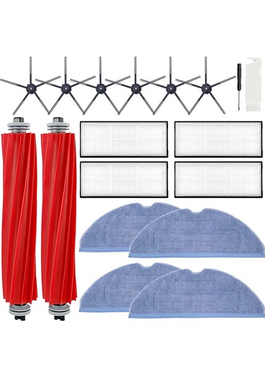 Xurunkeji Roborock S7 S7+ S7 Maxv, S7 Maxv Plus T7s T7 Plus T7s Plus Robot Süpürge, Silindir Fırça İçin Uyumlu Yedek Parçalar