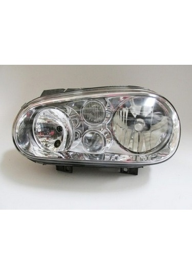 1998-2004 Volkswagen Golf 4 Far Lambası Sol Elektrikli-sisli H7-h1-h3 10pin Dj Auto Adet Oem No:1j1941017k