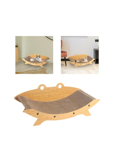 Suntek Kedi Tırmalama Yatağı Kitty Kitten Küçük 65x27x23cm