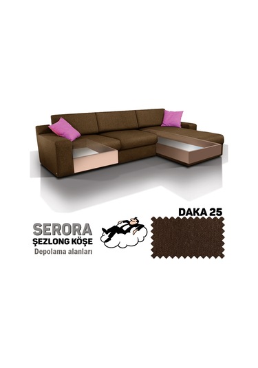 Serora Şezlonglu Köşe Daka 25