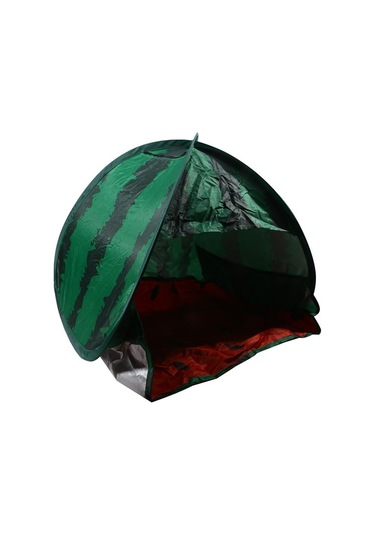 Yaratıcı Açık Hava Mini Güneş Barınakları Kamp Açılır Güneş Gölgelik Baş Ve Yüz Çadırı Plaj Pikniği İçin Yeşil