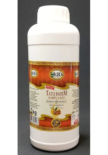 Krk Gıda Tatlı Badem Sabit Yağı 1 KG