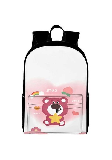 Trendooze Ve Siyah Siyah Sırt Seyahat, Organizasyon Kılıfı Kawaii Karikatür, İş, İle Gençler, Dizüstü Çoklu Çantası, Bölmeleri Bilgisayar Abd18 15.6 Dz Siyah