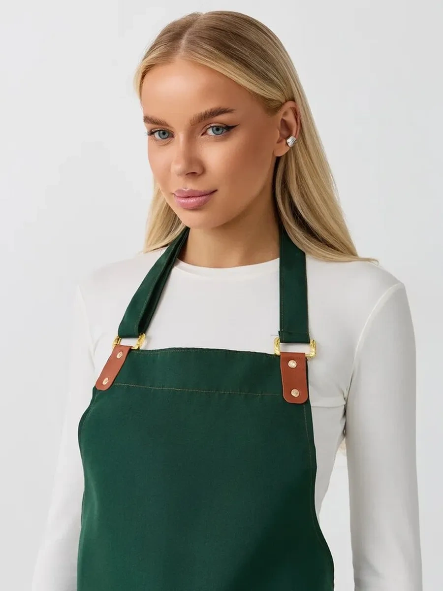 Dadilove Mutfak Önlüğü, Şef Önlüğü, Manikür Ustası İç 365973128 Yeşil