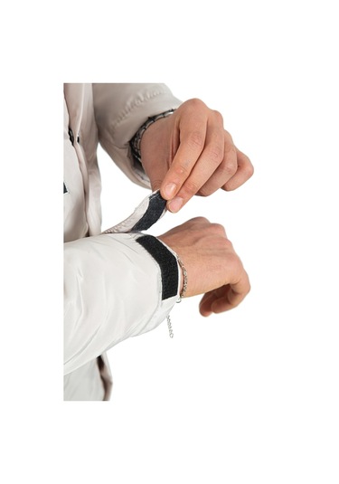 Montland Erkek Taş Içi Polarlı Su Ve Rüzgar Geçirmez Kapüşonlu Kışlık Mont Taş