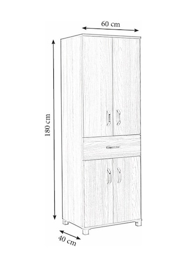 Mobilya Sarayı Modern Mutfak Ofis Dolabı (518899217)