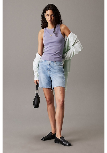 Calvin Klein Kadın Şort-j20j225155 Denim
