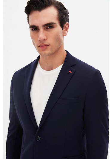 Twn Slim Fit Lacivert Düz Takim Elbise 4ec05e301545m 101