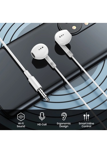 Xiaomi Kulaklıklar İçin Xiaomi Mi 14 13 12 11 Kulak İçi Kulaklık Redmi Not 10 9 Type C Jack Black