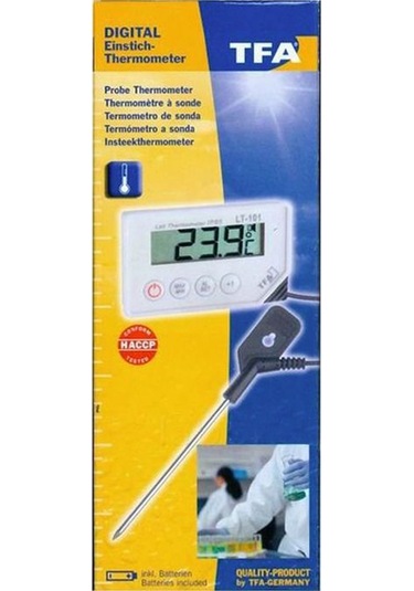 TFA Alarmlı Saplamalı Dijital Prob Termometre