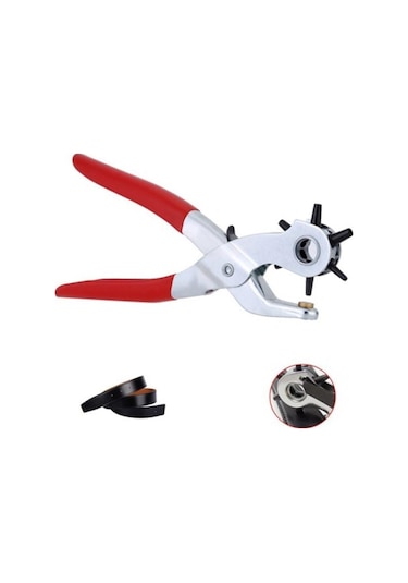 Technosmart Kemer Delme Pensesi Aleti Deri Delici Pensi Zımba