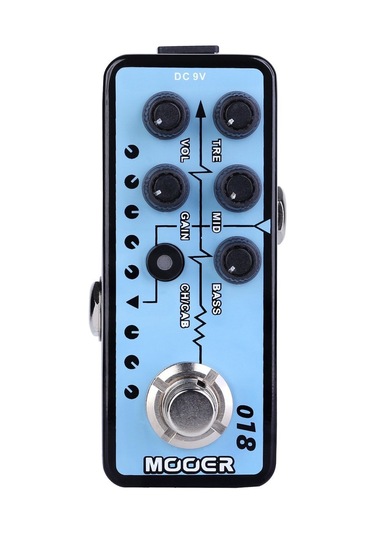 Mooer Custom 100 Micro Preamp Pedalı