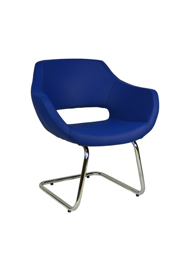 Mobilyakeyfi Bürocci Viva Misafir Koltuğu-Lacivert-2021J0103