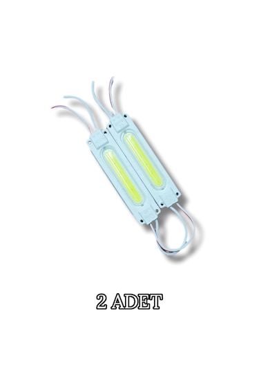 Parmak Led 12v Cob Beyaz Renk 2 Adet Beyaz - 2 Adet / 1 Takım