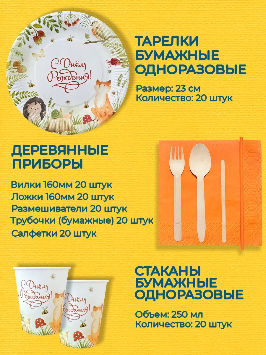 Albeta Tek Kullanımlık Parti Takımı 20 Kişilik Çocuk Partisi 458503660 100 adet