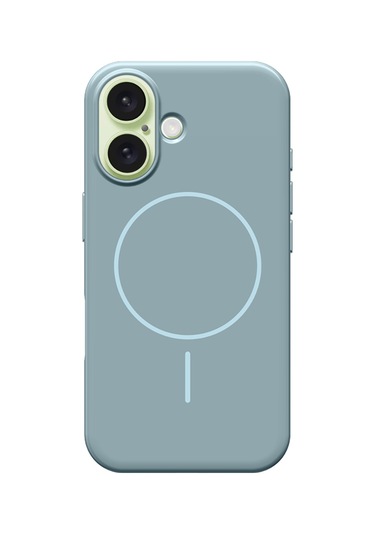 İphone Uyumlu 16 Kılıf Magsafe Şarj Özellikli Wlons Frego Kapak Mavi