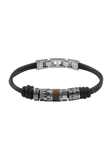 Fossil Jf84196-040 Erkek Bileklik Siyah