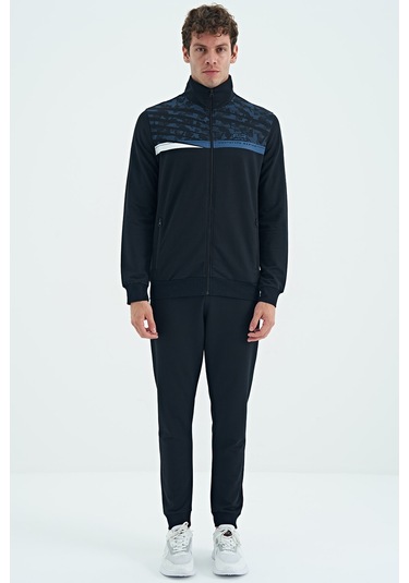 Tommy Life Harry Lacivert Standart Kalıp Erkek Eşofman Takım - 85197 Lacivert