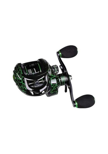 Pazly Yeşil Skycity Siyah Sağ P10 Makarası Evrensel Olta Balıkçılık Ürünü