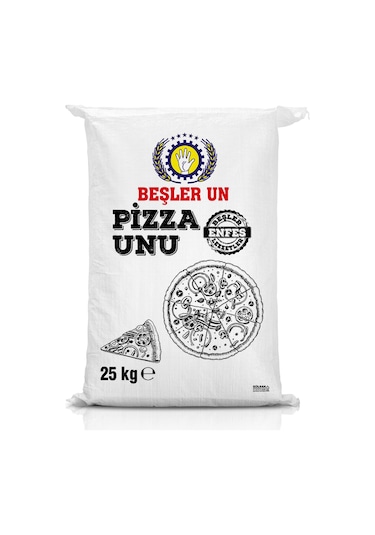 Beşler Un Pizzalık Un 25 KG