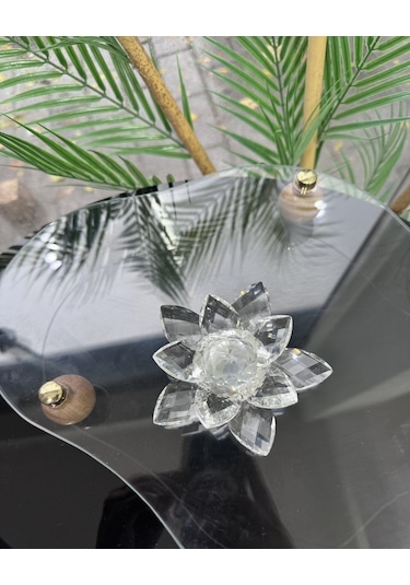 Gaelle Dekoratif Lotus Beyaz