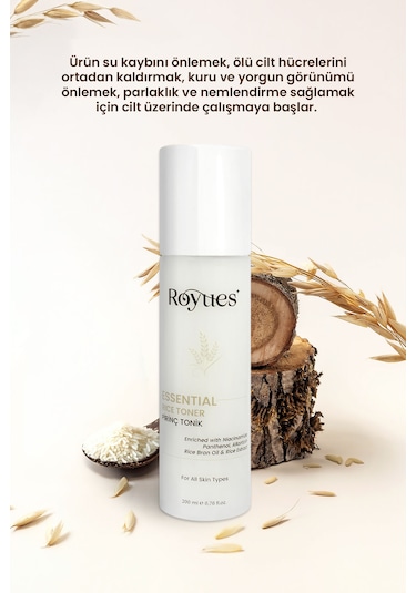 Royues Aydınlatıcı Ve Beyazlatıcı Pirinç Özlü Tonik 200 ML