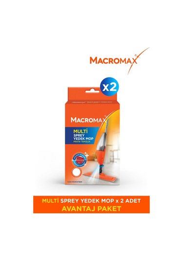 Multi Sprey Mop Yedek X2 Adet