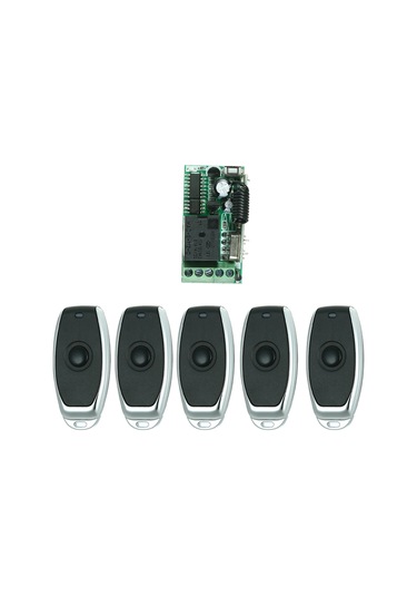 433 Mhz Dc 12 V Evrensel Rf Uzaktan Kumanda Anahtarı S1977-5