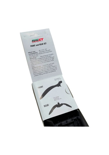 Xbyc 4001 Forte Gt Bisiklet Çamurluk Seti Siyah