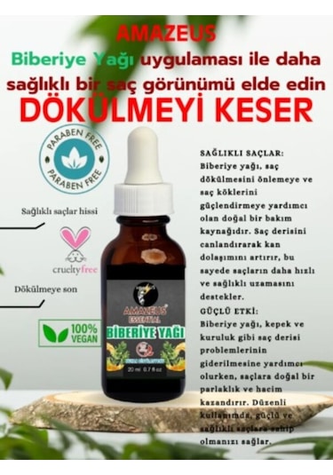 Amazeus 3'lü Bitkisel Yağ Seti/ Biberiye, Argan, Ylang 2x20 Ml %100 Saf Ve Doğal Hediyeli Ürün