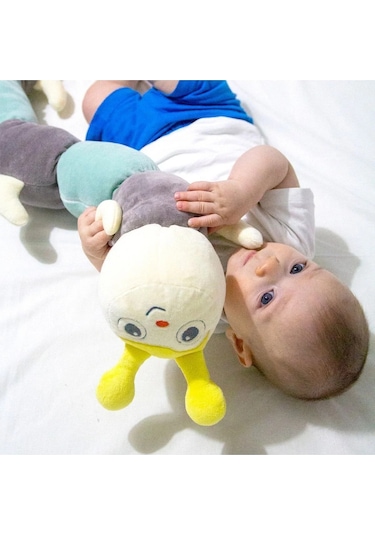 Babyjem Yeşil Uyku Arkadaşı Oyuncaklı Tırtıl