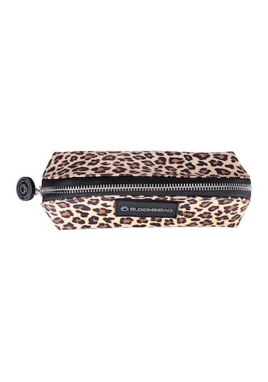 Bloominbag Earthy Leopard Makyaj Çantası / Kalem Kutusu