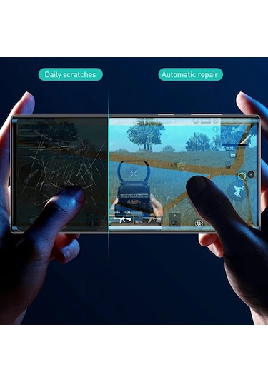 Baseus Sm Galaxy Note 10 Full Ekran Koruyucu 0.15mm 2 Adet Set 0.15mm Full-screen Curved Antı-explos- 5775