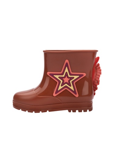 Mini Melissa Welly Wonderland Kız Çocuk Yağmur Çizmesi Brown