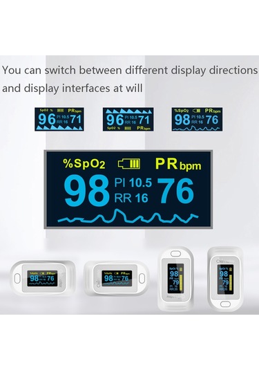 Sones JZ-133R Parmak Nabız Oksimetresi Beyaz