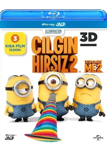 Despicable Me 2 - Çılgın Hırsız 2 3D Blu-Ray