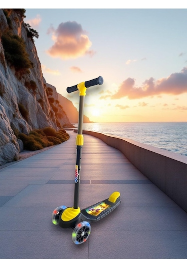 Swing Işıklı 3 Tekerlekli Scooter