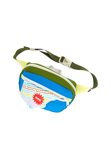 Kietla Çocuk Fanny Pack Çanta Khaki Blue Çok Renkli