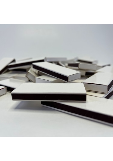 1000 Adet Baskısız Otel Tipi Mini Buklet Toptan Promosyon Reklam Tanıtım Hediyelik Kibrit