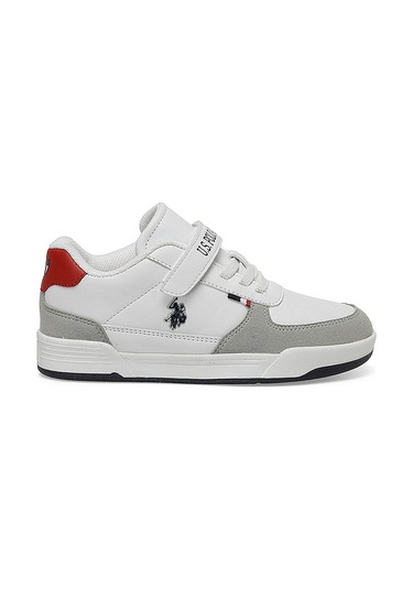 U.s. Polo Assn. A101530799 Clineglb 4fx Erkek Çocuk Klasik Sneaker Beyaz Beyaz