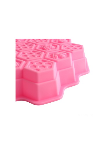 Shineyee Pembe Arı Bal Çekirdeği Silikon Kalıp - Dayanıklı, Temizlenmesi Kolay, -40 C/+220 C Sıcaklık Dayanımı Diğer