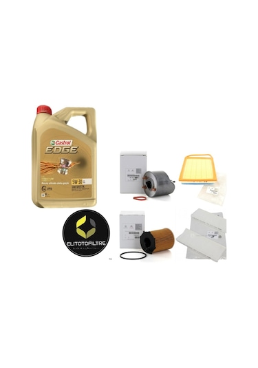 Ford Fiesta-courier Dizel Filtre Seti Castrol Edge 4 Litre Motor