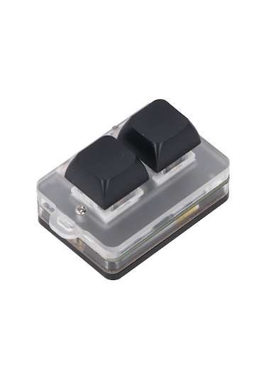 Lemestar 2 Tuşlu Özel Klavye, Endüstriyel Kontrol, Makro Programlama Ve Yazılım Desteği, Mavi Switch Rgb Işıklı, Type-c/bt Bağlantı