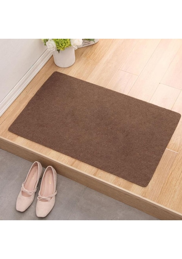 Suntek Kapı Paspasları Paspaslar Ön Giriş İç Ve Dış Mekan Saf Kahve 45x70cm