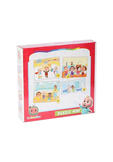 Co7899 Cocomelon 4ın1 Puzzle -laço