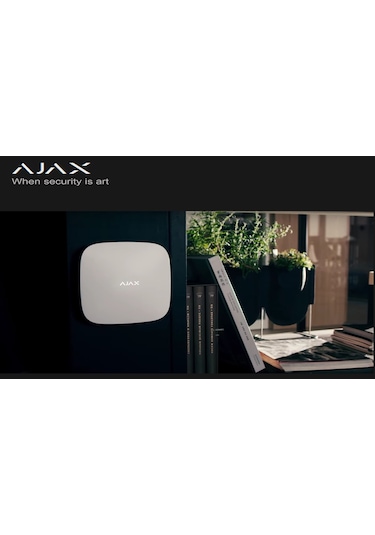 Ajax Kablosuz Alarm Seti / Beyaz Starterkit-Hubkit